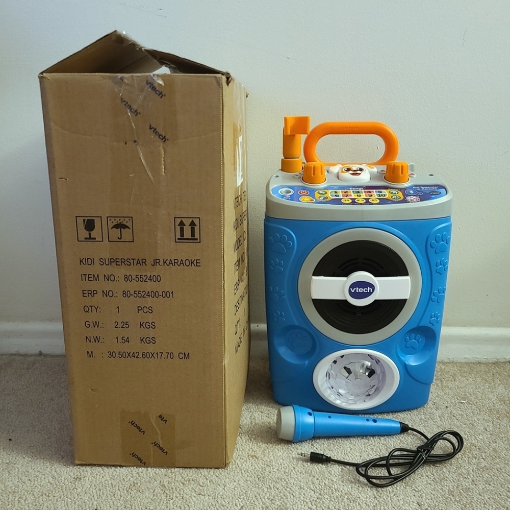 VTech Kidi Superstar Jr. Karaoke Machine - Toy Kids